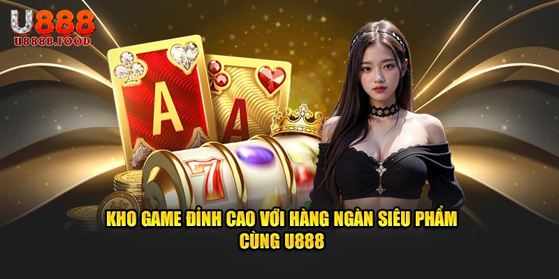 Kho game đỉnh cao với hàng ngàn siêu phẩm cùng U888